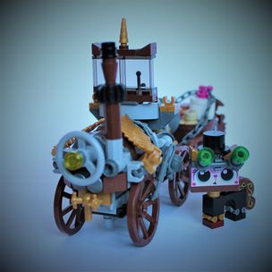 Unikitty Steampunk Car